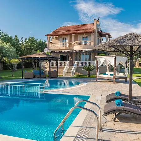 Corfu Halikouna Oasis - Pool And Tennis Retreat Villa